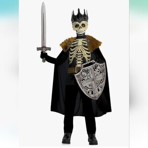 Skeleton King Kids Costume